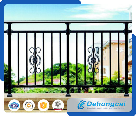 Modern Decorative Wrought Iron Balcony Railing Designs / Metal Balcony Railing