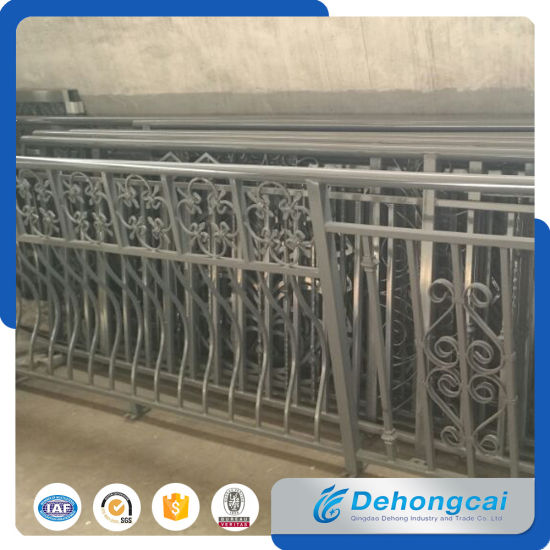 China Supplier High Quality Iron Fence Railing Balustrade Handrail