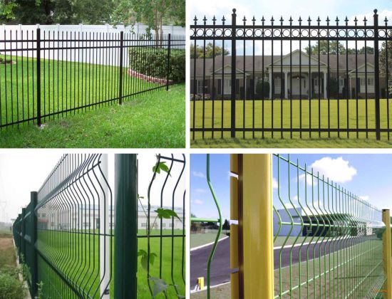 Wrought Iron Fences, , Metal Security Fences, Factory Iron Fencing