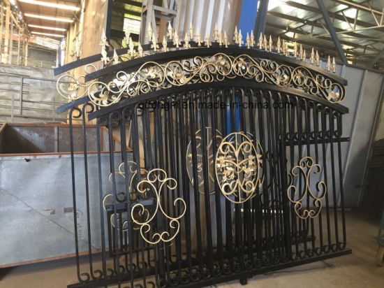 Black Ornamental Wrought Iron /Metal Fences