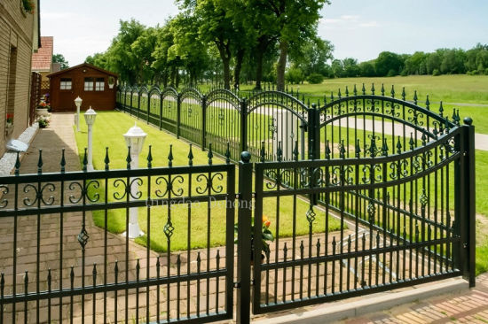 Wrought Iron Fences, , Metal Security Fences, Factory Iron Fencing