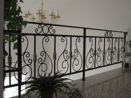 Superior Quality Wrought Iron Rail in Concise Style