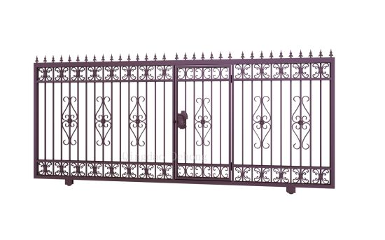 New Design Galvanized Steel Sliding Entrance Gate