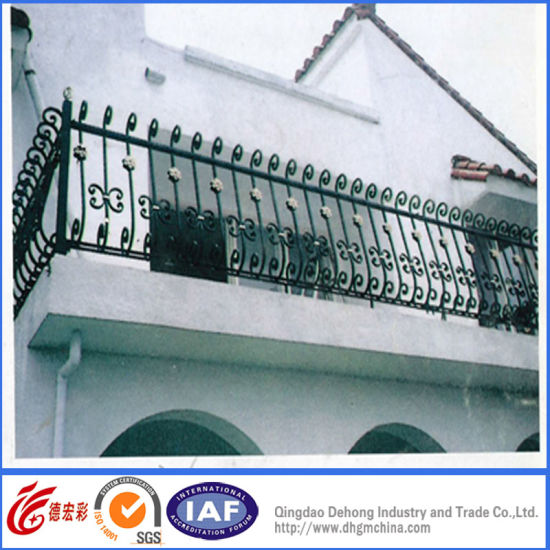 Powder Coated Hot Dipped Galvanized Steel Balcony Safety Fence Prices