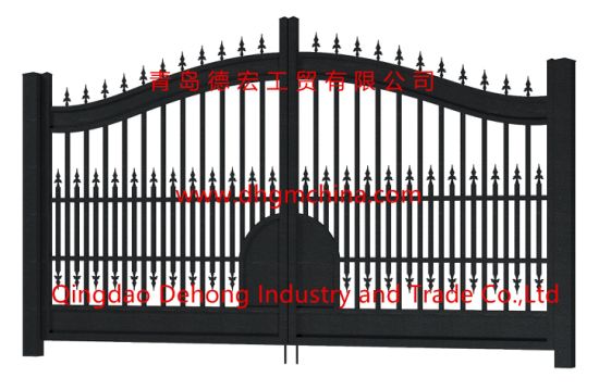 Simple Design Ornamental Wrought Iron Gates