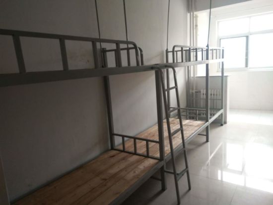 New Design Wrought Iron Bunk Beds for School/ Factory Dormitory