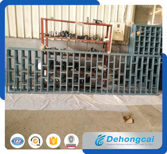 Security Modern Hot Galvanized Wrought Iron Fence Anti-Theft Winow