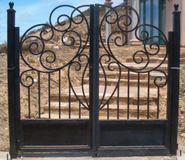New Design Metal Gates for Garden, Villa