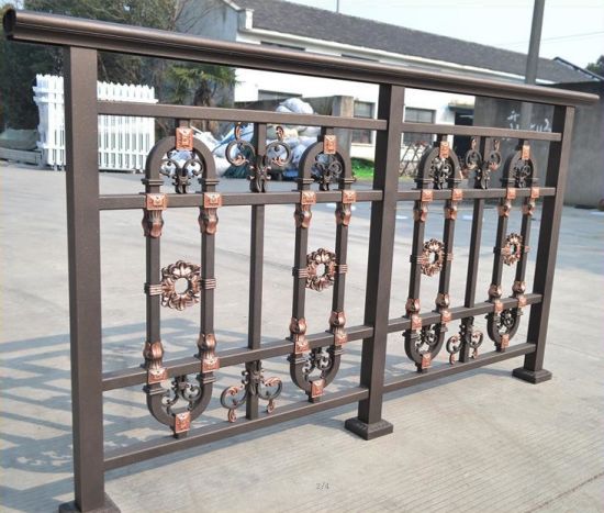 Popular Hot Selling Beautiful Wrought Iron Balcony Balustrade for Sale