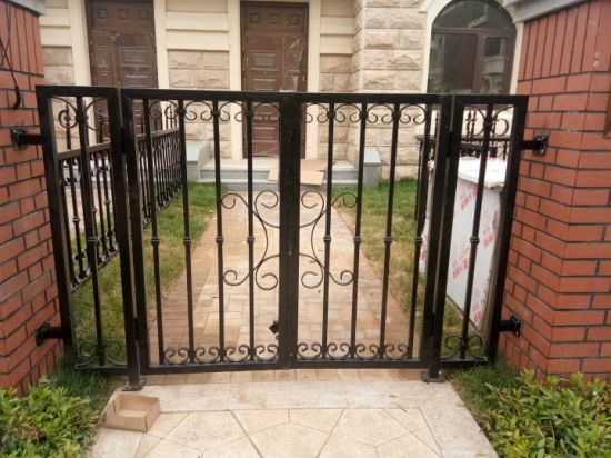 China Ornamental Aluminium/Galvanized Iron Steel Gate for Home, Garden