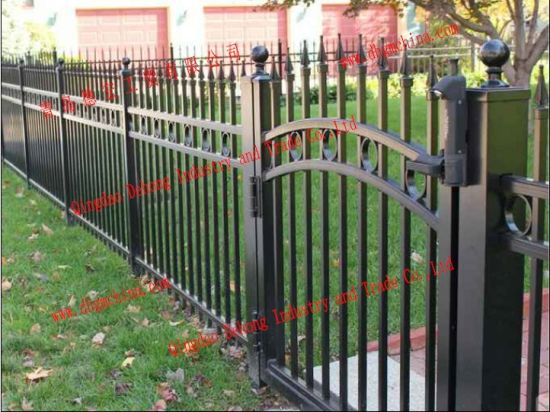 Black Ornamental Garden Fences