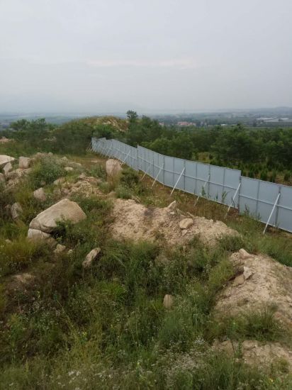 Custom Security Tempeory Fences