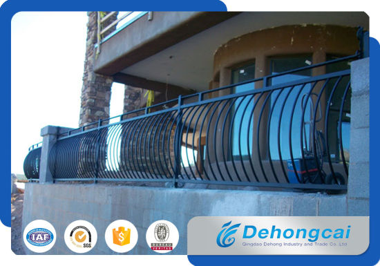 Ornamental Security Customized Wrought Iron Fences/Fencing