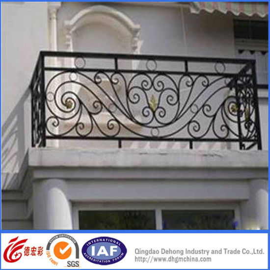 Residential Wrought Iron Security Wrouight Iron Fence (dhfence-24)