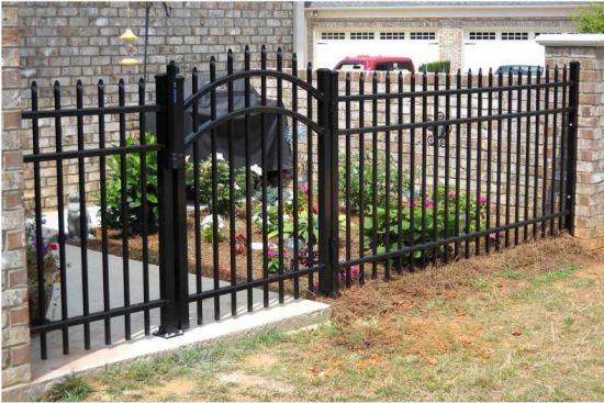 Galvanized safety Wrought Iron Fence