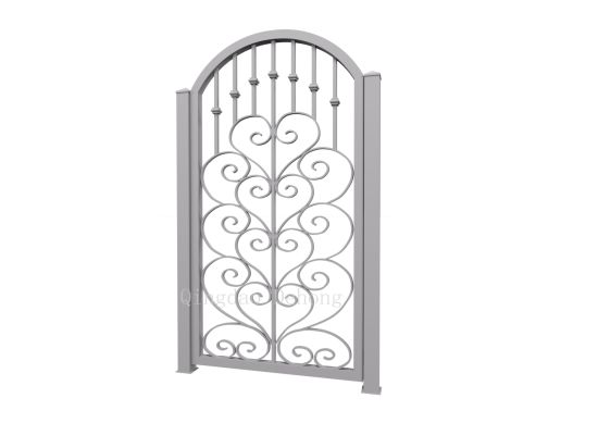 Ornamental Garden Safety Small Entrance Door/Side Gate/Wrought Iron Gate